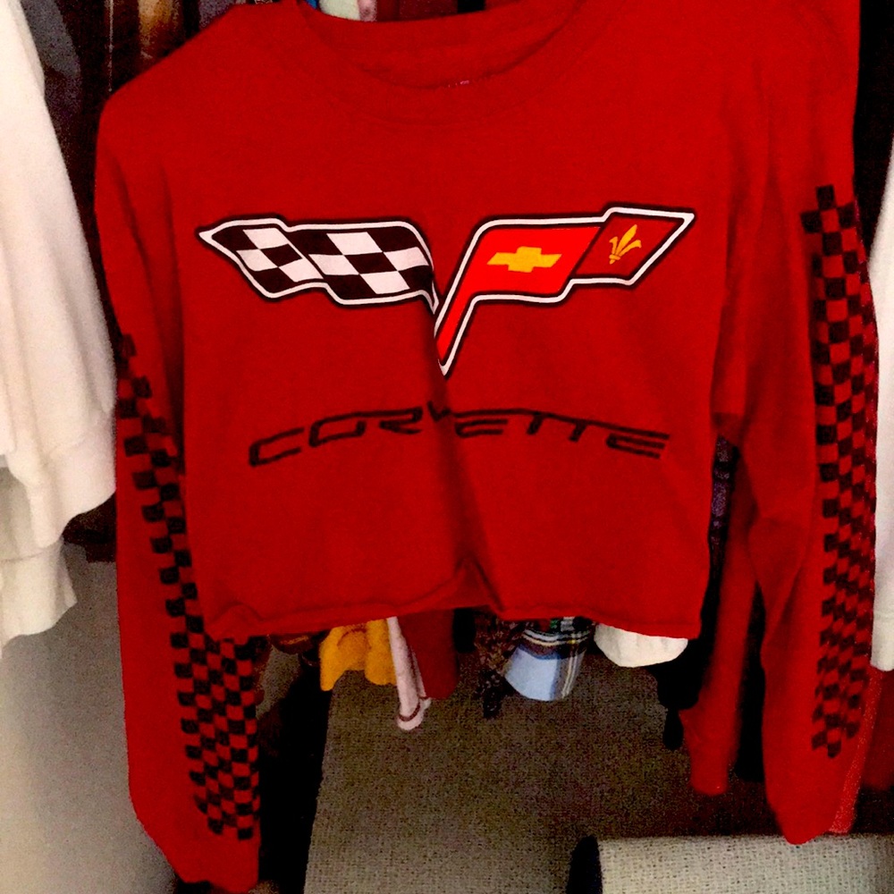 Corvette crop top